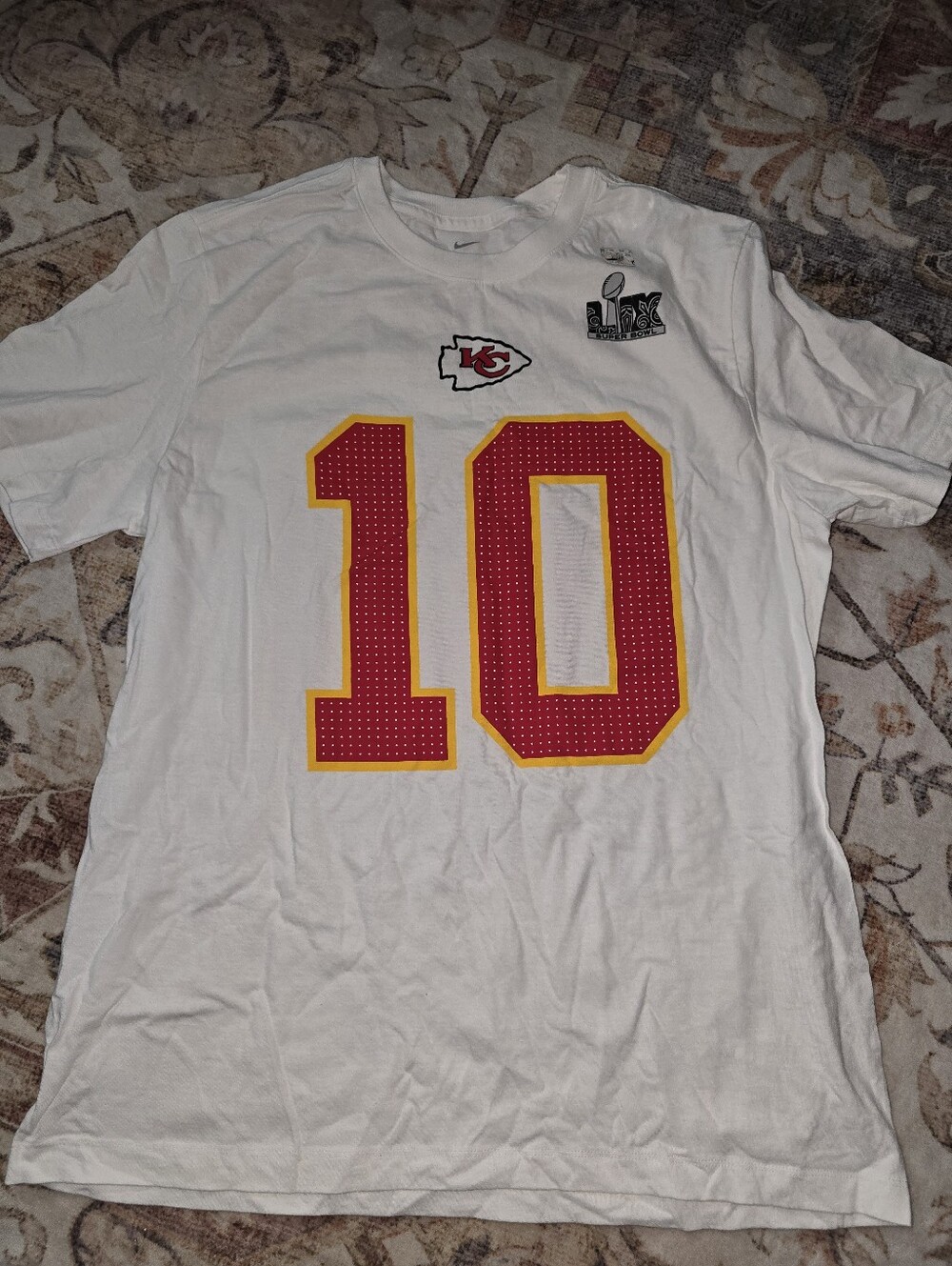 Pacheco Kansas City Chiefs #10 Superbowl Tee